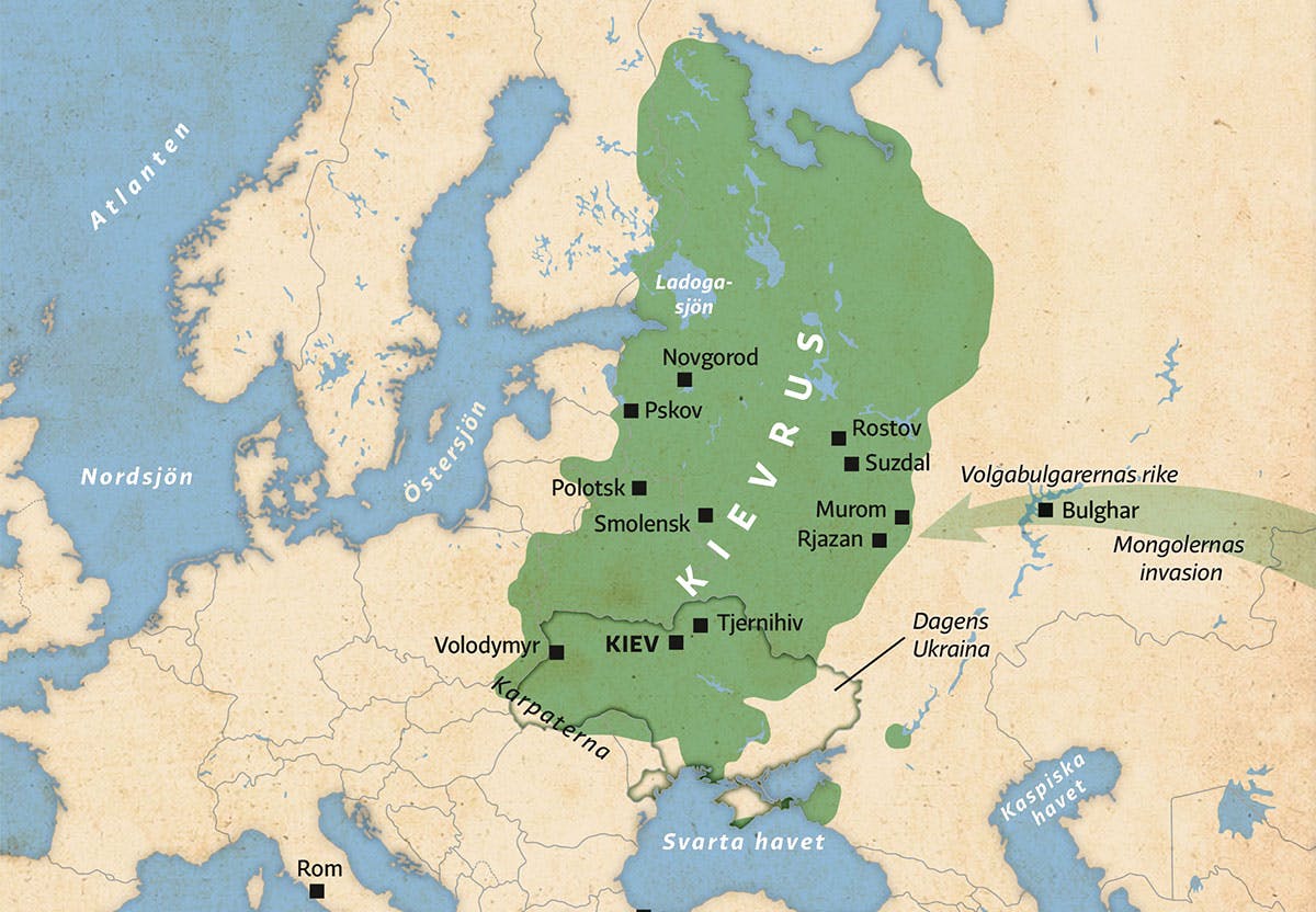 Kievrus | Ukrainas historia Kievrus | Ukrainas historia